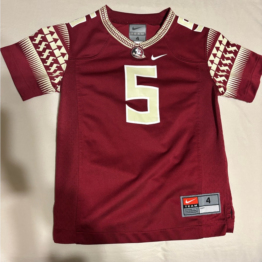 Nike Kids Florida state jersey #5 Jameis Winston jersey. Size 4